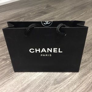 Authentic Chanel shopping bag